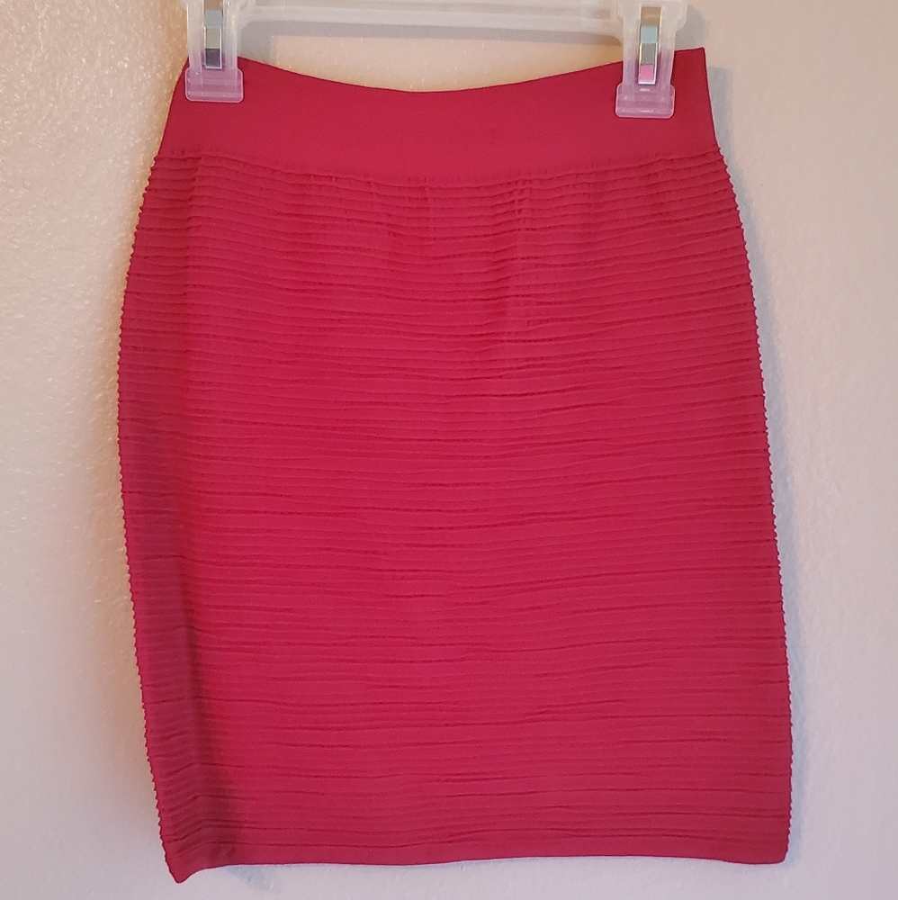 Red Mini Skirt